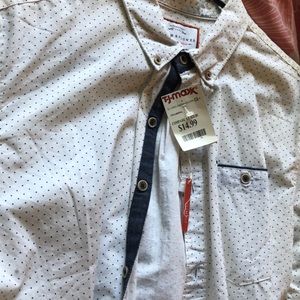 Polkadot button up shirt